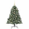 vidaXL Artificial Christmas Tree with 150 LEDs with Stand Green 120 cm