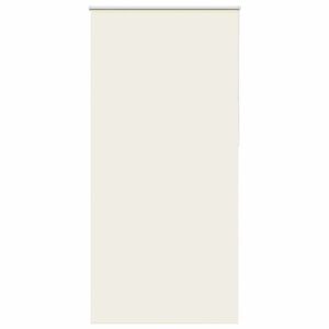 vidaXL Roller Blind Blackout Off White 105x210 cm Fabric Width 100.7 cm Polyester