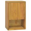 vidaXL Wall-mounted Bathroom Cabinet 45x30x70 cm Solid Wood Teak