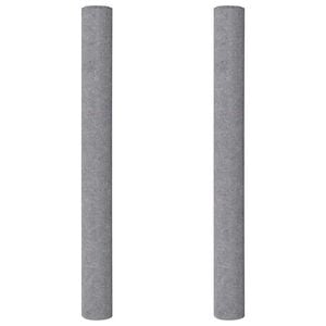 vidaXL Non-slip Painter Fleeces 2 pcs 5 m 220 g/m&sup2; Grey