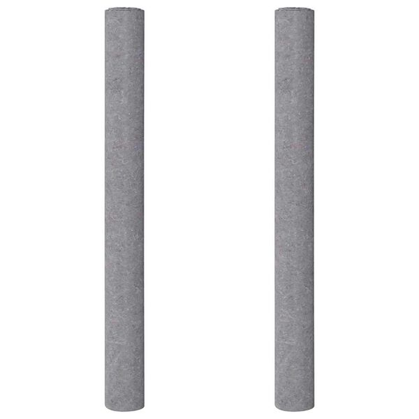 vidaXL Non-slip Painter Fleeces 2 pcs 5 m 220 g/m&sup2; Grey