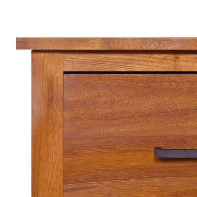 vidaXL TV Cabinet 90x50x37 cm Solid Teak Wood
