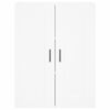 vidaXL Highboard White 69.5x34x180 cm Engineered Wood