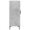 vidaXL Sideboard Concrete Grey 69.5x34x90 cm Engineered Wood