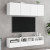 vidaXL TV Wall Cabinet White 40x30x30 cm Engineered Wood
