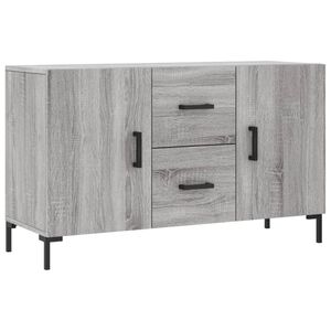 vidaXL Sideboard Grey Sonoma 100x36x60 cm Engineered Wood