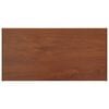 vidaXL Window Sill Brown wood 60 x 40 x 4.5 cm PVC