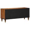 vidaXL TV Cabinet Honey Brown 105 x 33 x 46 cm Solid Mango Wood