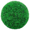 vidaXL Artificial Boxwood Balls with LED Lights 2 pcs Green 35 cm