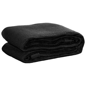 vidaXL Tent Carpet 200x200 cm Black
