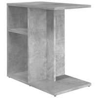 vidaXL Side Table Concrete Grey 50x30x50 cm Engineered Wood