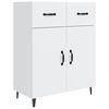 vidaXL Sideboard White 69.5x34x90 cm Engineered Wood