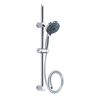 SCH&Uuml;TTE Shower Bar Set ADRIA Chrome