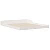 vidaXL Bed Frame White 160 x 210 cm Solid Pine Wood
