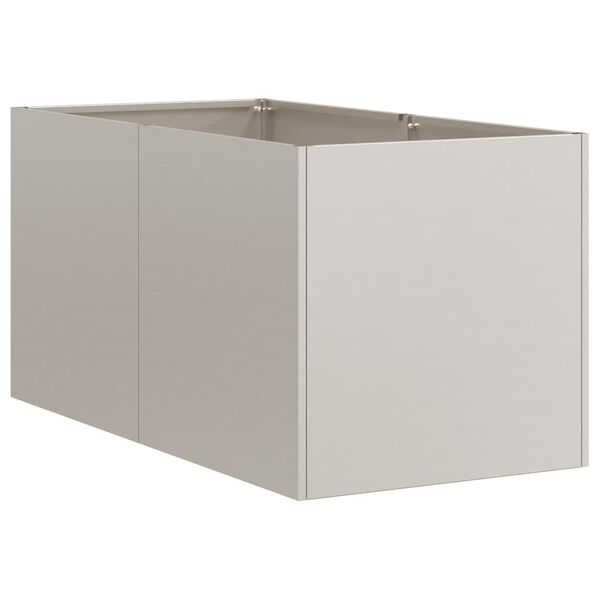 vidaXL Planter Rusty 40x80x40 cm Weathering Steel