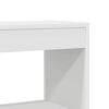 vidaXL Book Cabinet with Shelf White 80 x 30 x 198 cm Engineered Wood