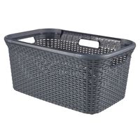 Curver Laundry Basket Style 45L Anthracite