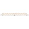 vidaXL Bed Frame without Mattress White 80x200 cm Solid Wood Pine
