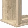 vidaXL End Table Sonoma Oak 35 x 25 x 50 cm Engineered Wood