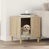vidaXL Dog House Sonoma 44 x 42 x 49 cm Engineered Wood