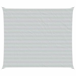 vidaXL Sun Shade Sail Light Grey and White 7 x 6 m