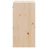 vidaXL Wall Cabinets 2 pcs 30x30x60 cm Solid Wood Pine