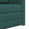 vidaXL Sofa Bed Dark Green 74 x 77 x 81 cm Velvet