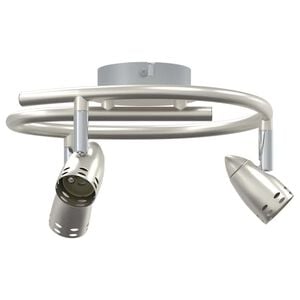 vidaXL Ceiling Spotlight Nickel 24 x 22 x 12.5 cm Metal