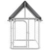 vidaXL Outdoor Dog Kennel with Roof 200x100x150 cm