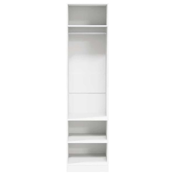 vidaXL Wardrobe White 50x50x200 cm Engineered Wood