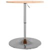 vidaXL Bar Table &Oslash;60x89.5 cm Solid Wood Beech