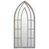 vidaXL Mirror | Sand | Iron | 100x45 cm | Decorative Inlays | Mirror | Other