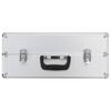 vidaXL Tool Case 47x36x20 cm Silver Aluminium