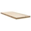 vidaXL Floor Bed Frame Artisan Oak 75 x 190 cm Engineered Wood