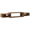 vidaXL Wall-mounted TV Cabinet Wall-Mounted Old Wood 140 x 28 x 21 cm