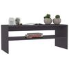 vidaXL Coffee Table Grey 100x40x40 cm Engineered Wood