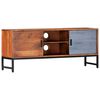 vidaXL TV Cabinet 120x30x49 cm Solid Acacia Wood