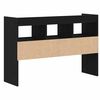 vidaXL Sideboard Black Oak 105 x 30 x 70 cm Engineered Wood
