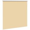 vidaXL Roller Blind Blackout Beige 165x175 cm Fabric Width 161.6 cm Polyester