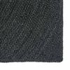 vidaXL Area Rugs Square Dark Grey 300 x 300 cm Jute