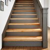 vidaXL Stair Treads 4 pcs Light Brown 100x25x2 cm Solid Wood Oak