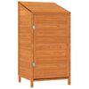 vidaXL Garden Shed Brown 55x52x112 cm Solid Wood Fir