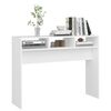 vidaXL Console Table White 105x30x80 cm Engineered Wood