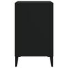 vidaXL Shoe Cabinet Black 102x36x60 cm Engineered Wood