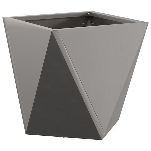 vidaXL Planter Rusty 30 x 30 x 30 cm Weathering Steel