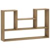vidaXL Wall Shelf Artisan Oak 100 x 17 x 60 cm Engineered Wood
