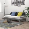 vidaXL Pull-out Day Bed without Mattress Grey 2x(90x200)cm