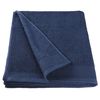 vidaXL Hand Towels 2 pcs Cotton 450 gsm 50x100 cm Navy