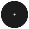 vidaXL Jumping Mat Fabric Black for 13 Feet/3.96 m Round Trampoline