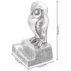 vidaXL Bookends 2 pcs Silver 12 x 9 x 19 cm Aluminium